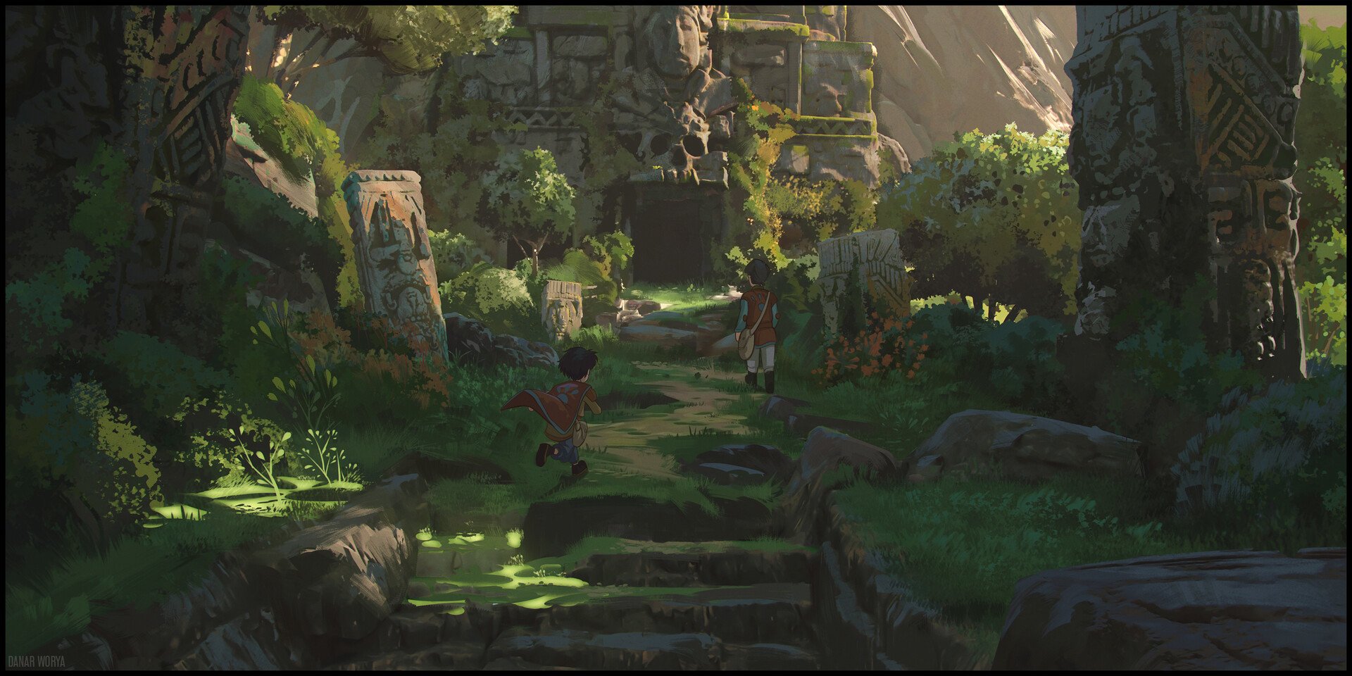 Download Anime Path Art