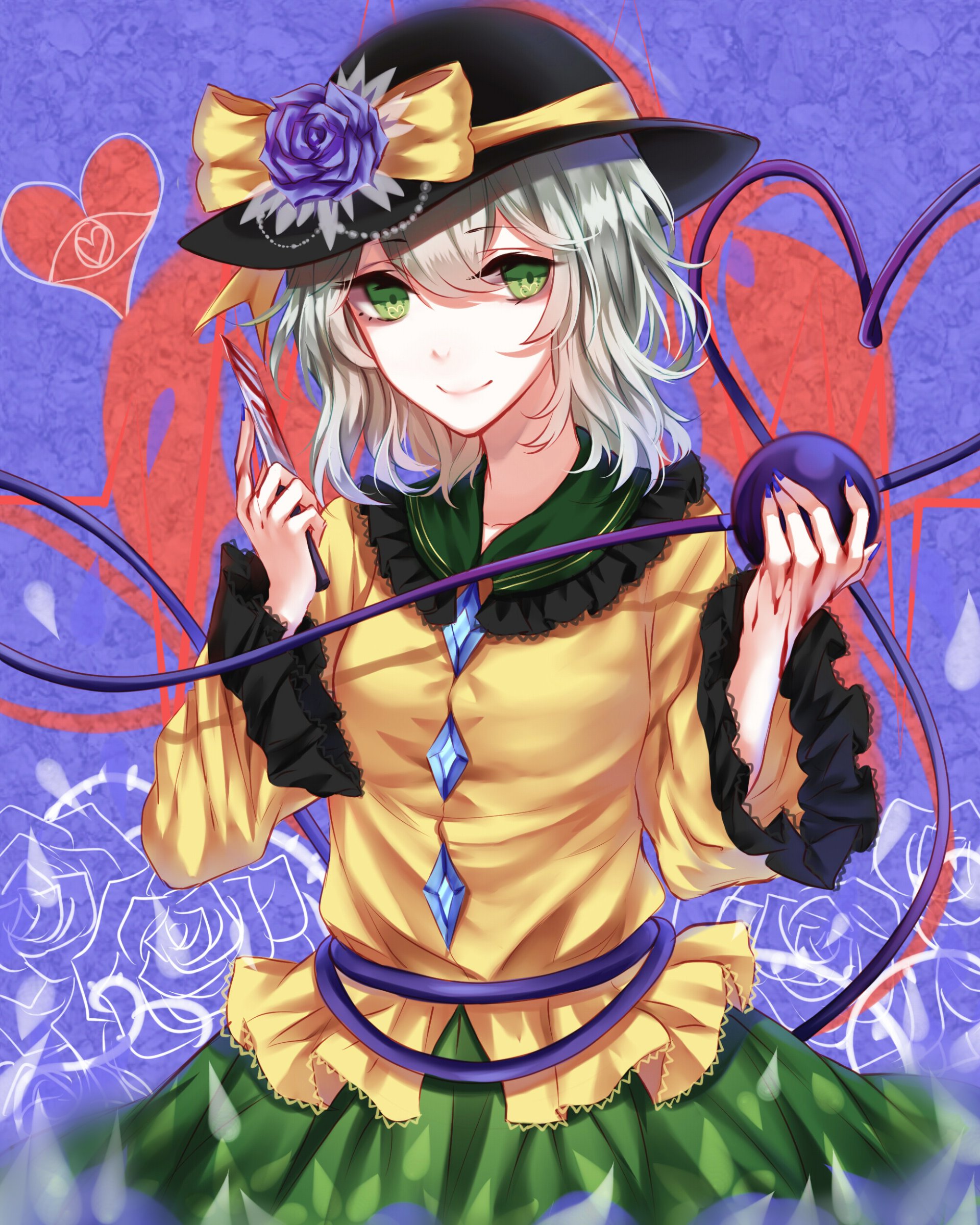 Download Koishi Komeiji Anime Touhou Art