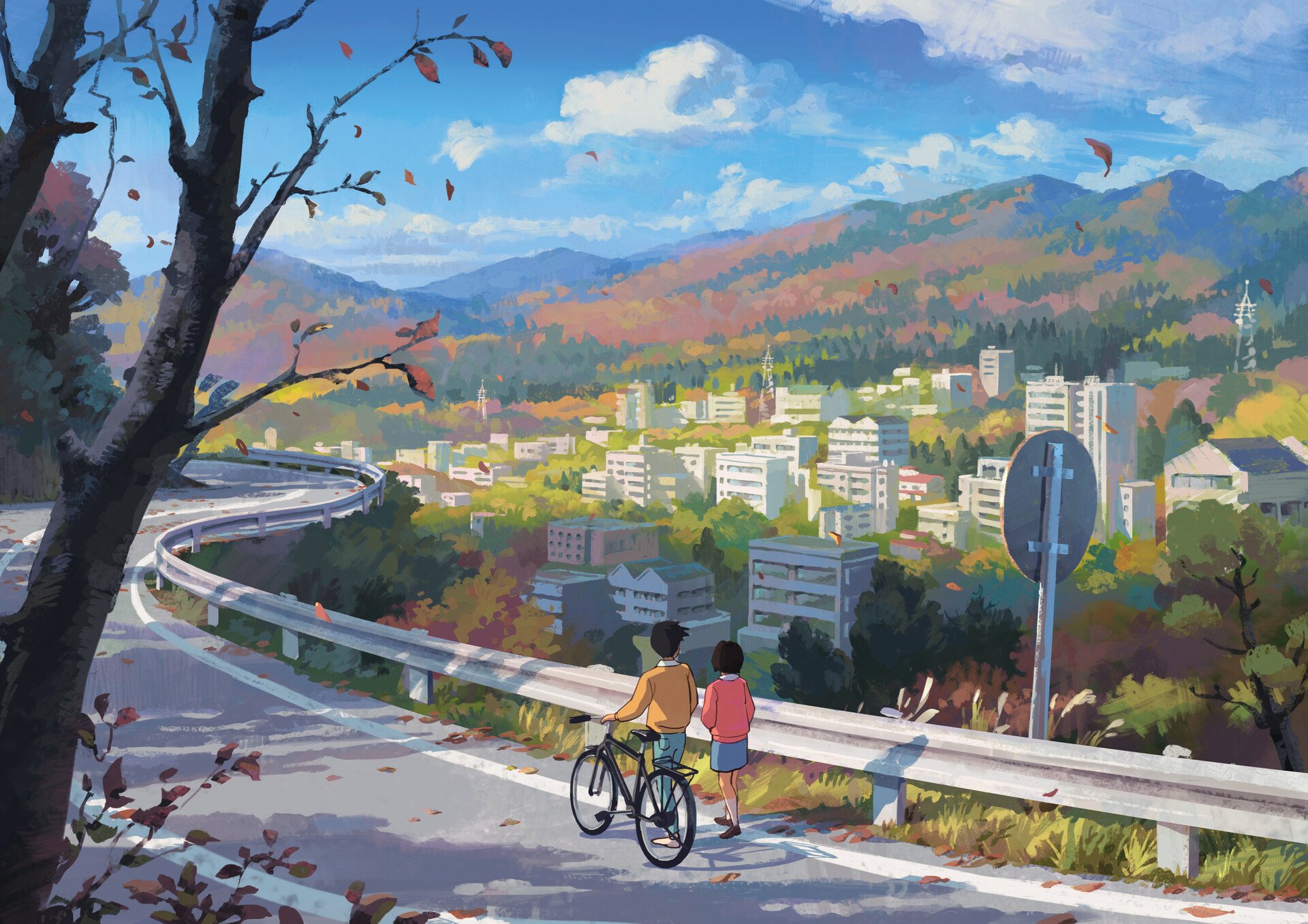 Download Fall Anime Whisper Of The Heart Autumn Anime Art