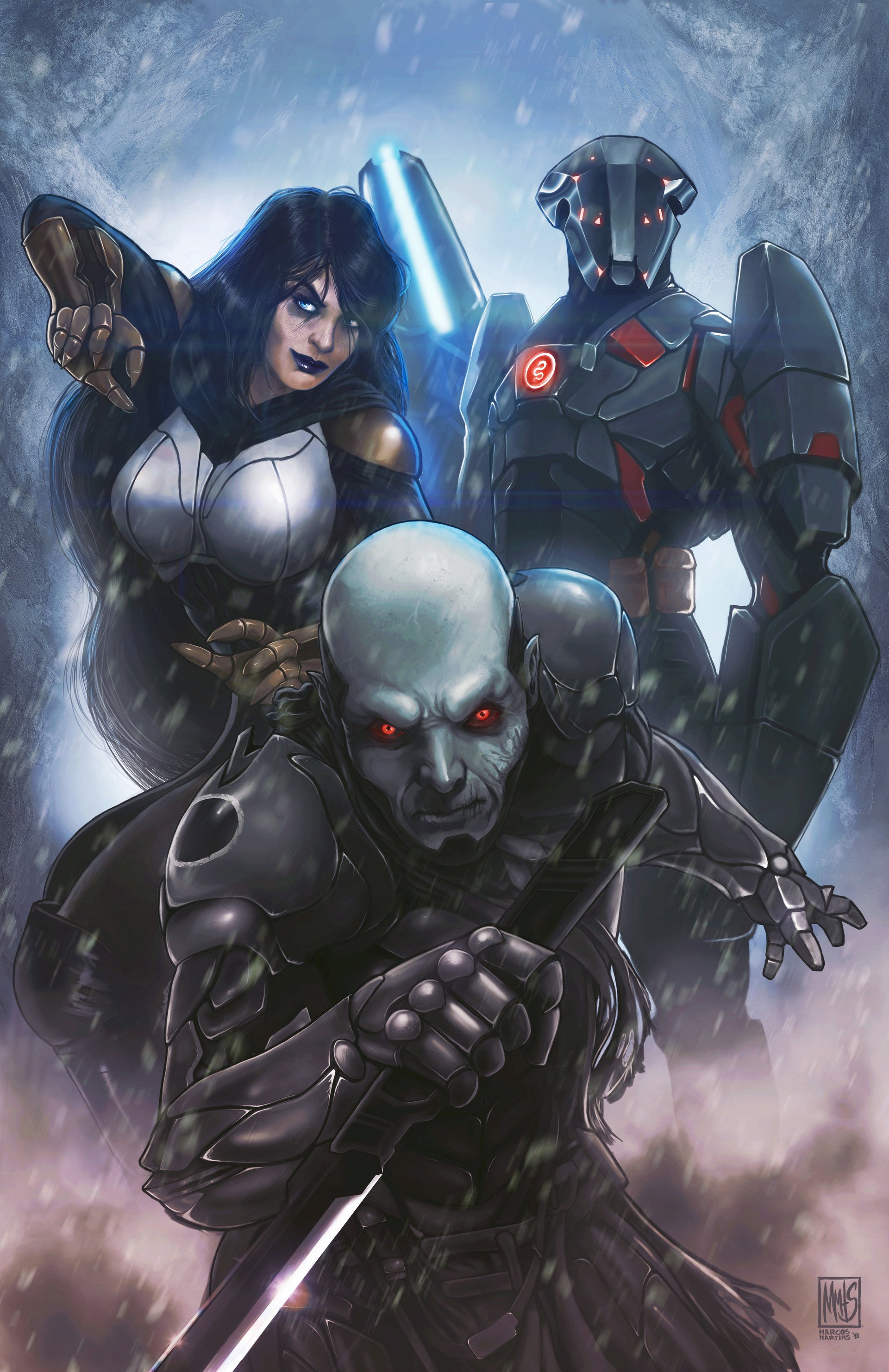 Download Sci Fi Warrior Art