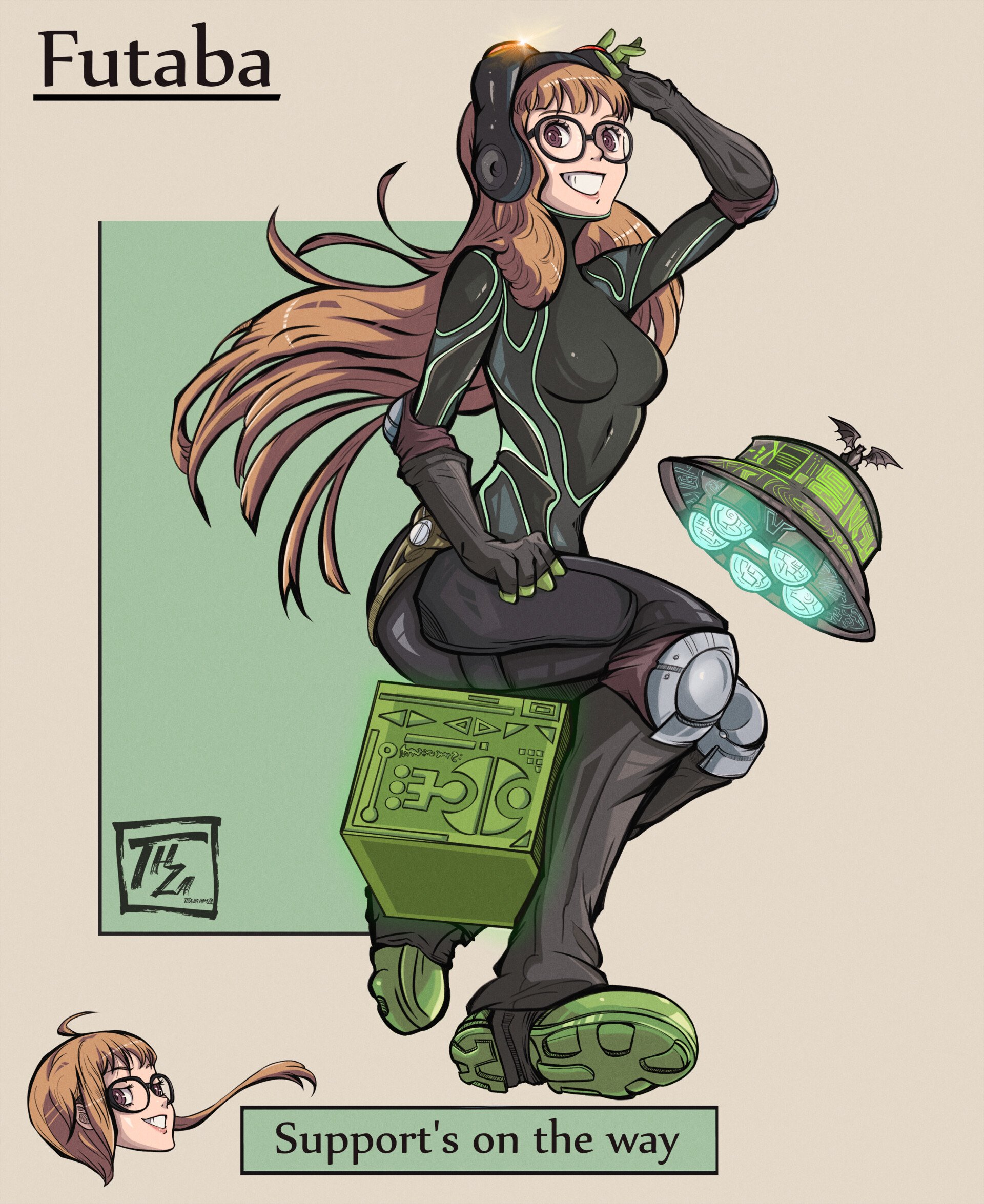 Download Futaba Sakura Video Game Persona 5 Art
