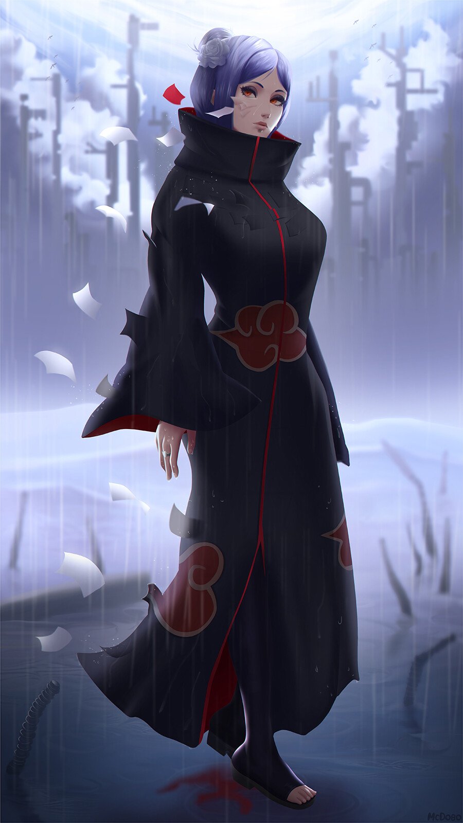Download Akatsuki (Naruto) Konan (Naruto) Anime Naruto Art