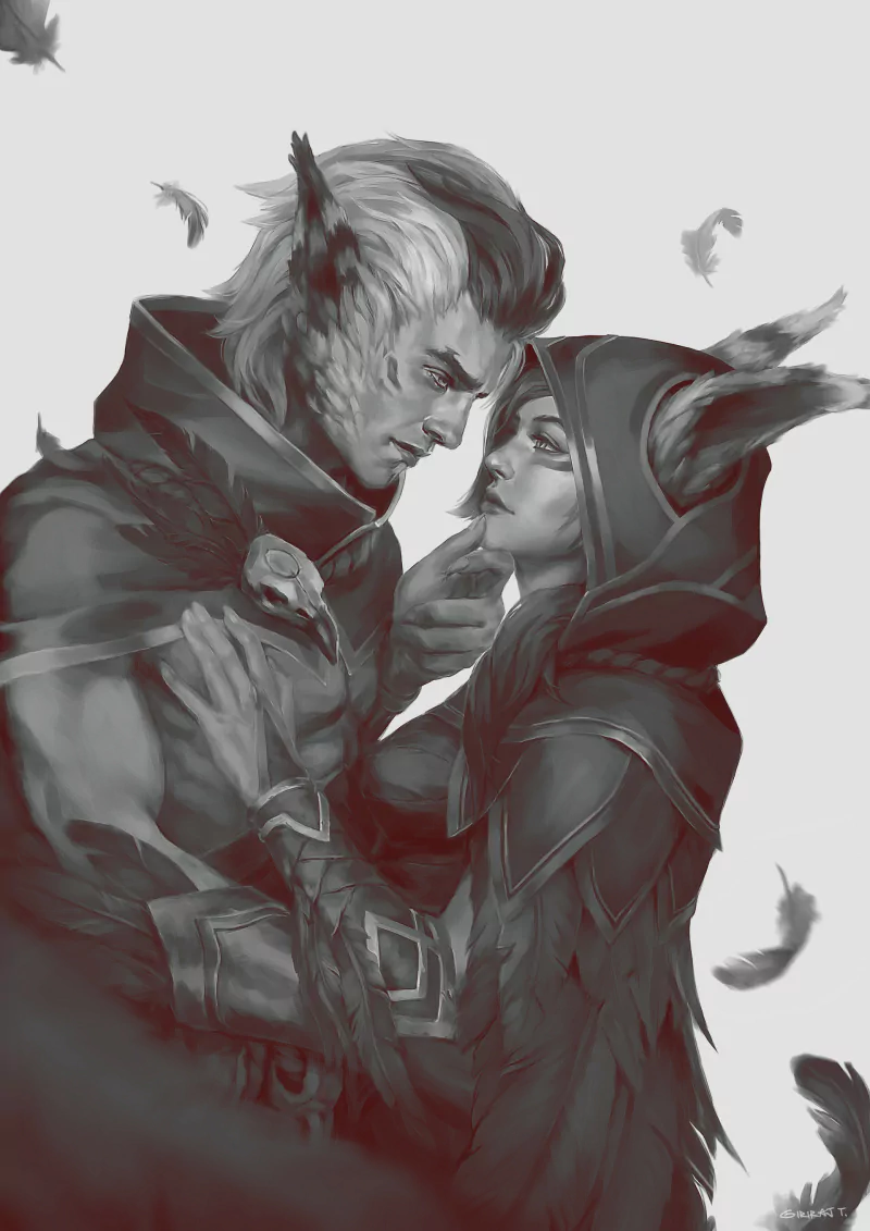 Rakan (League of Legends) Xayah (League of Legends) video game League Of Legends Image