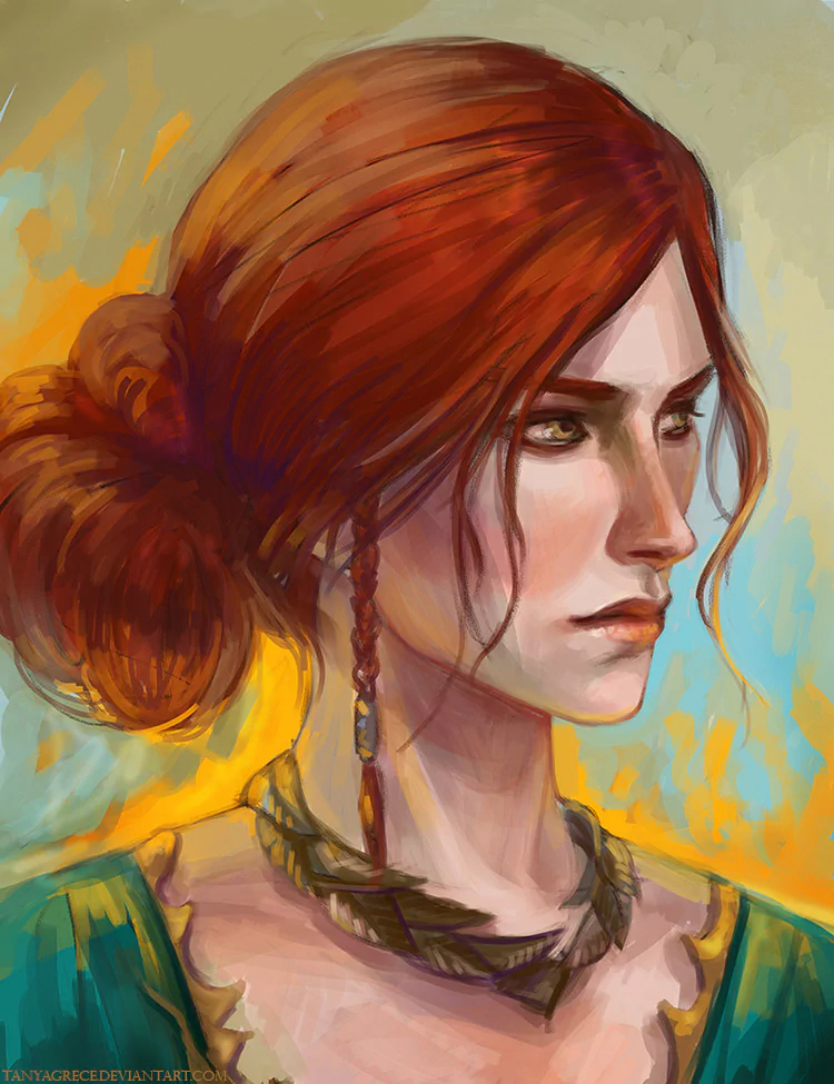 Triss Merigold video game The Witcher 3: Wild Hunt Image