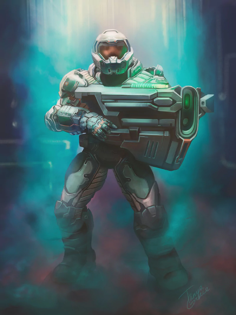  Doom Slayer by Tanya Greece