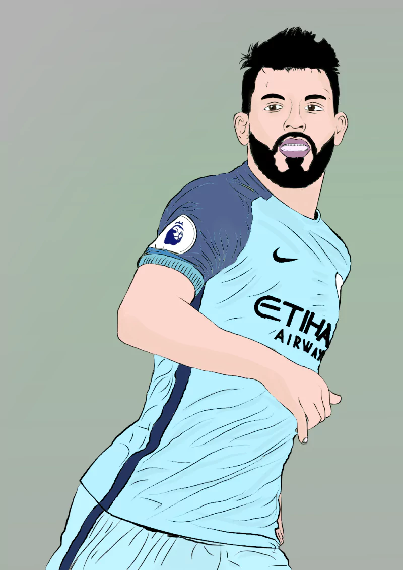  Sergio Kun Agüero - Man City