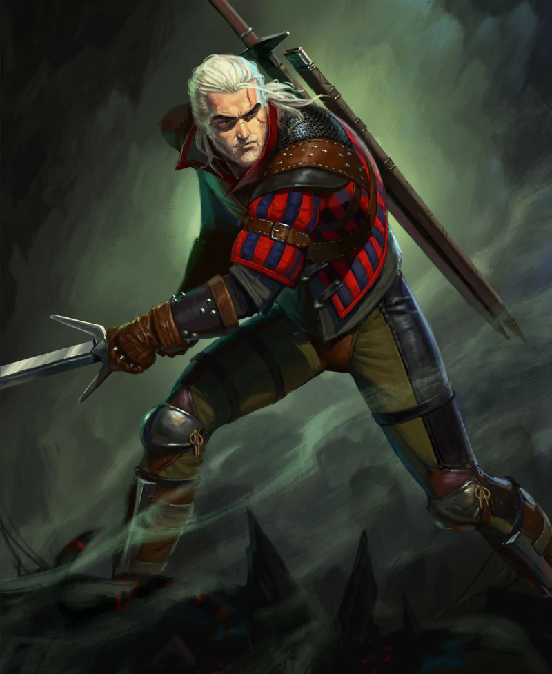 Geralt of Rivia video game The Witcher 3: Wild Hunt Image
