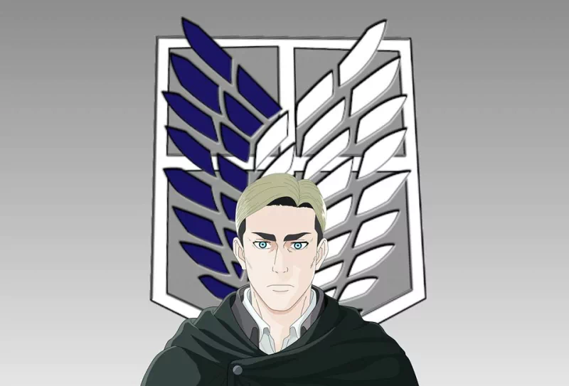  Erwin Smith - The courageous commander Survey Corps