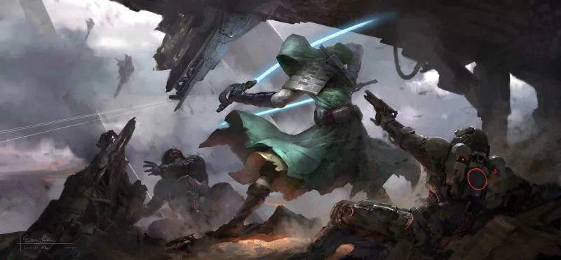 Sci Fi warrior Image