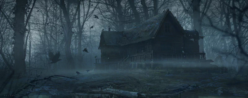 dark house Image