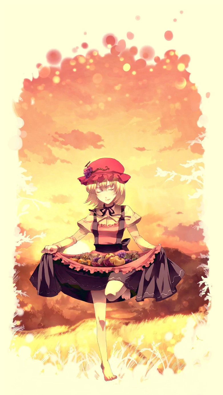 Minoriko Aki Anime Touhou Image