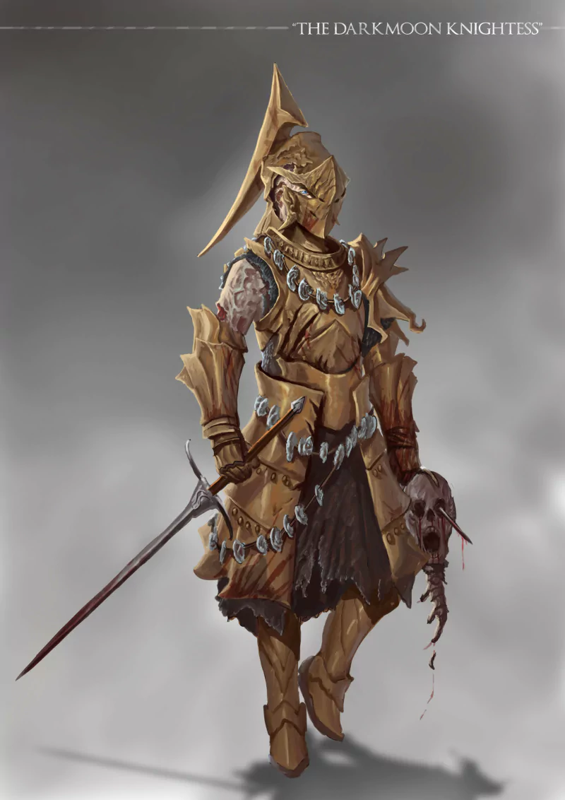  Darkmoon Knightess by Sean Kyle Manaloto