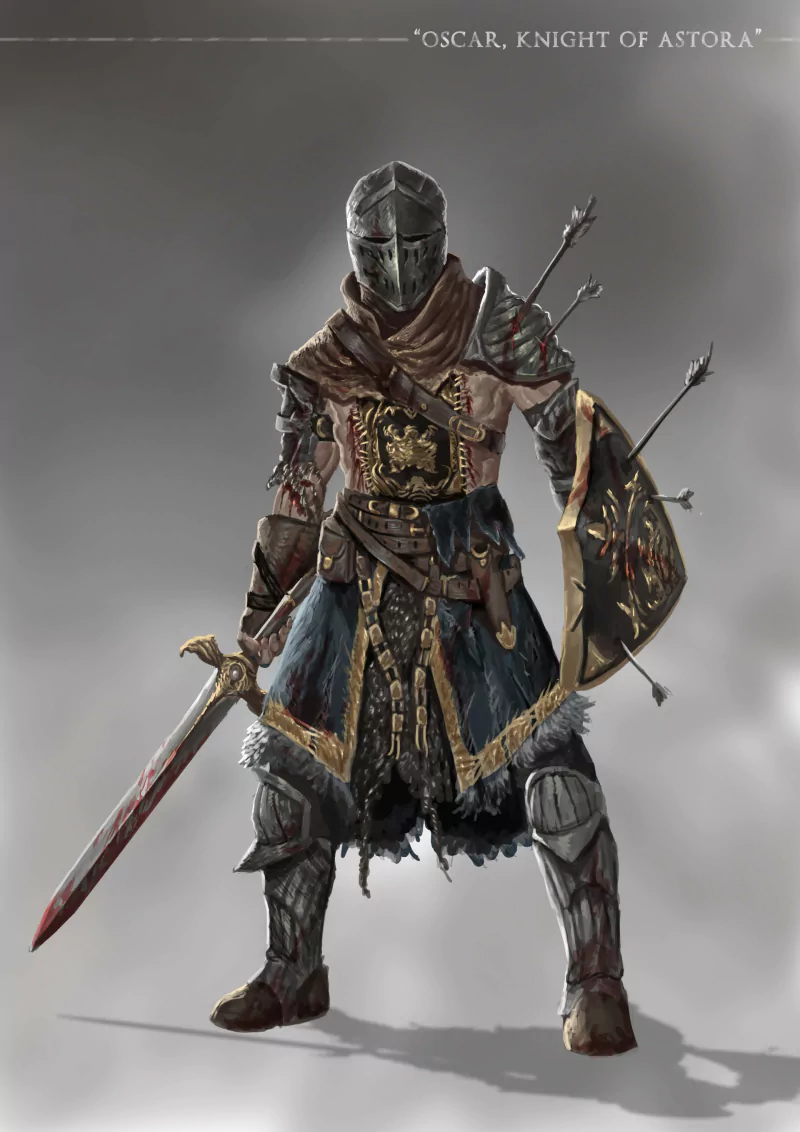 Oscar of Astora video game Dark Souls Image