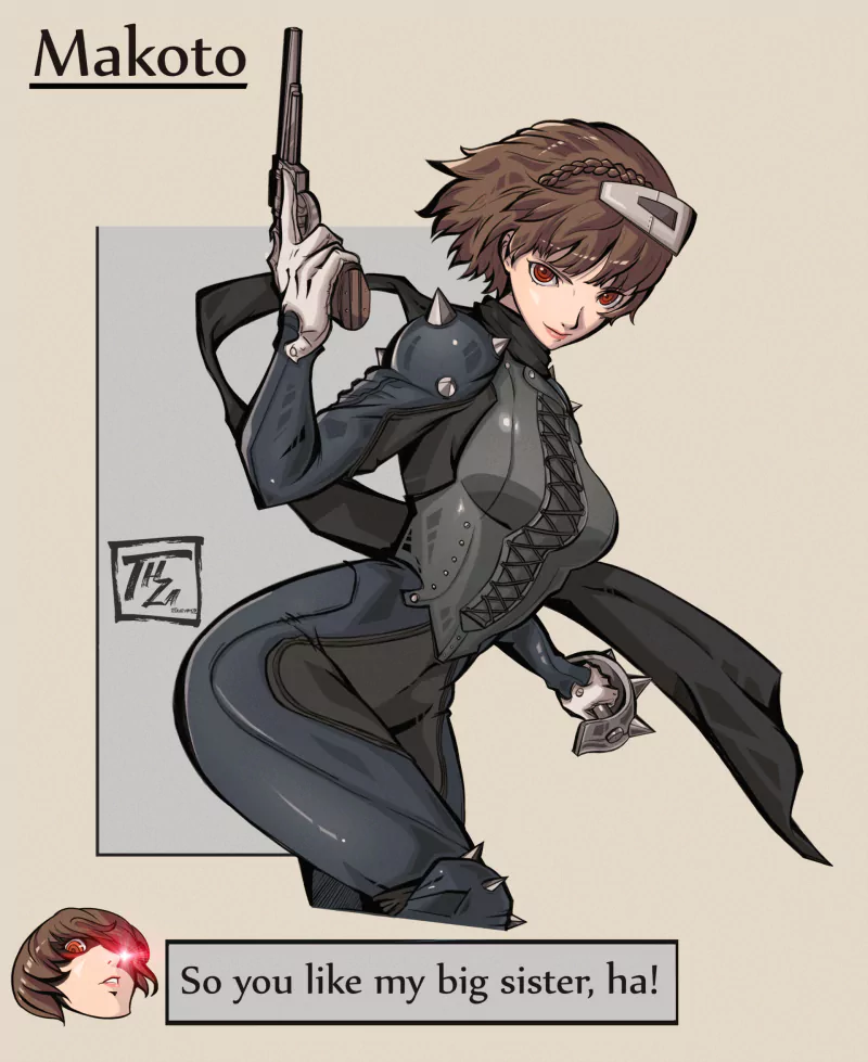 Makoto Niijima video game Persona 5 Image