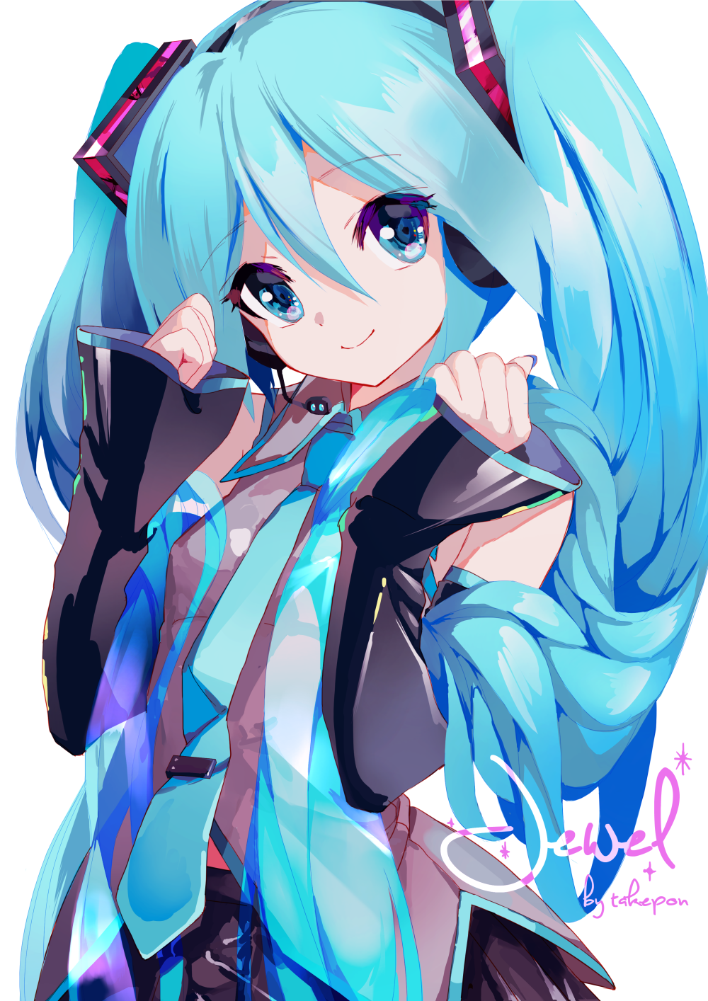 Anime Vocaloid Art by takepon