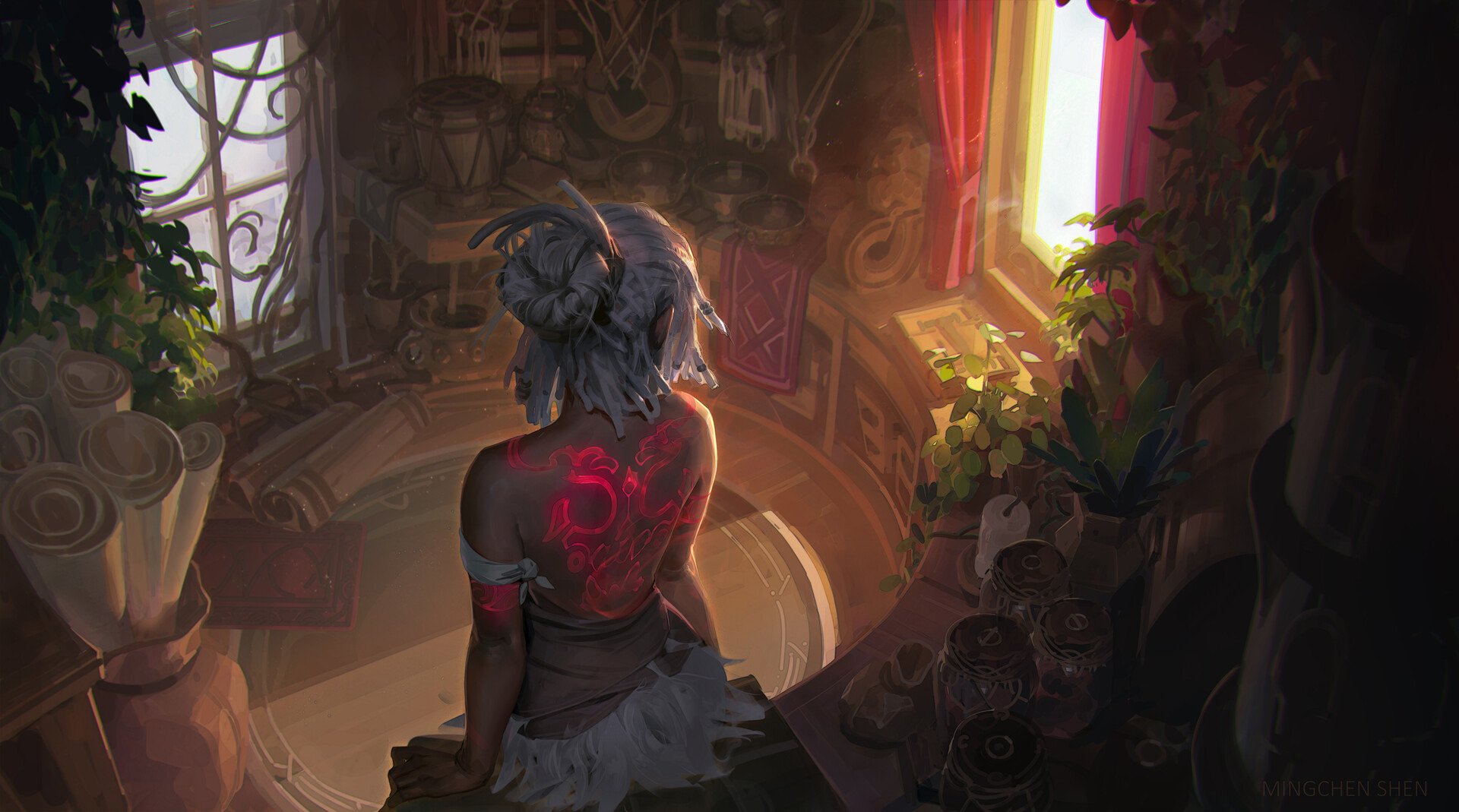 Download Fantasy Shaman Art