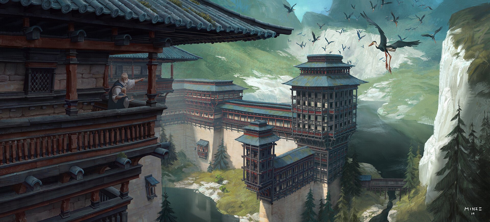 Download Fantasy Temple Art