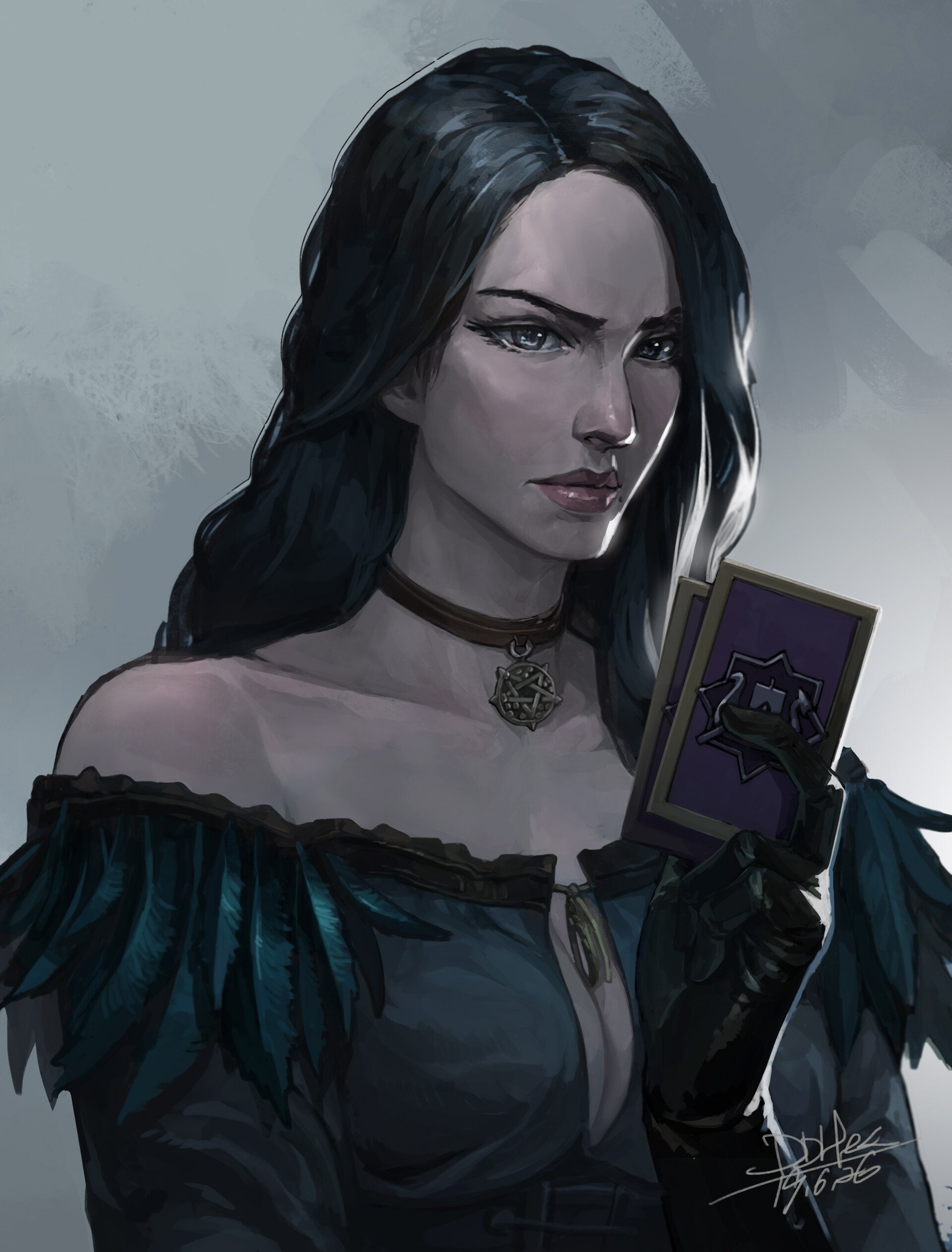 Download Yennefer Of Vengerberg Video Game The Witcher 3: Wild Hunt Art