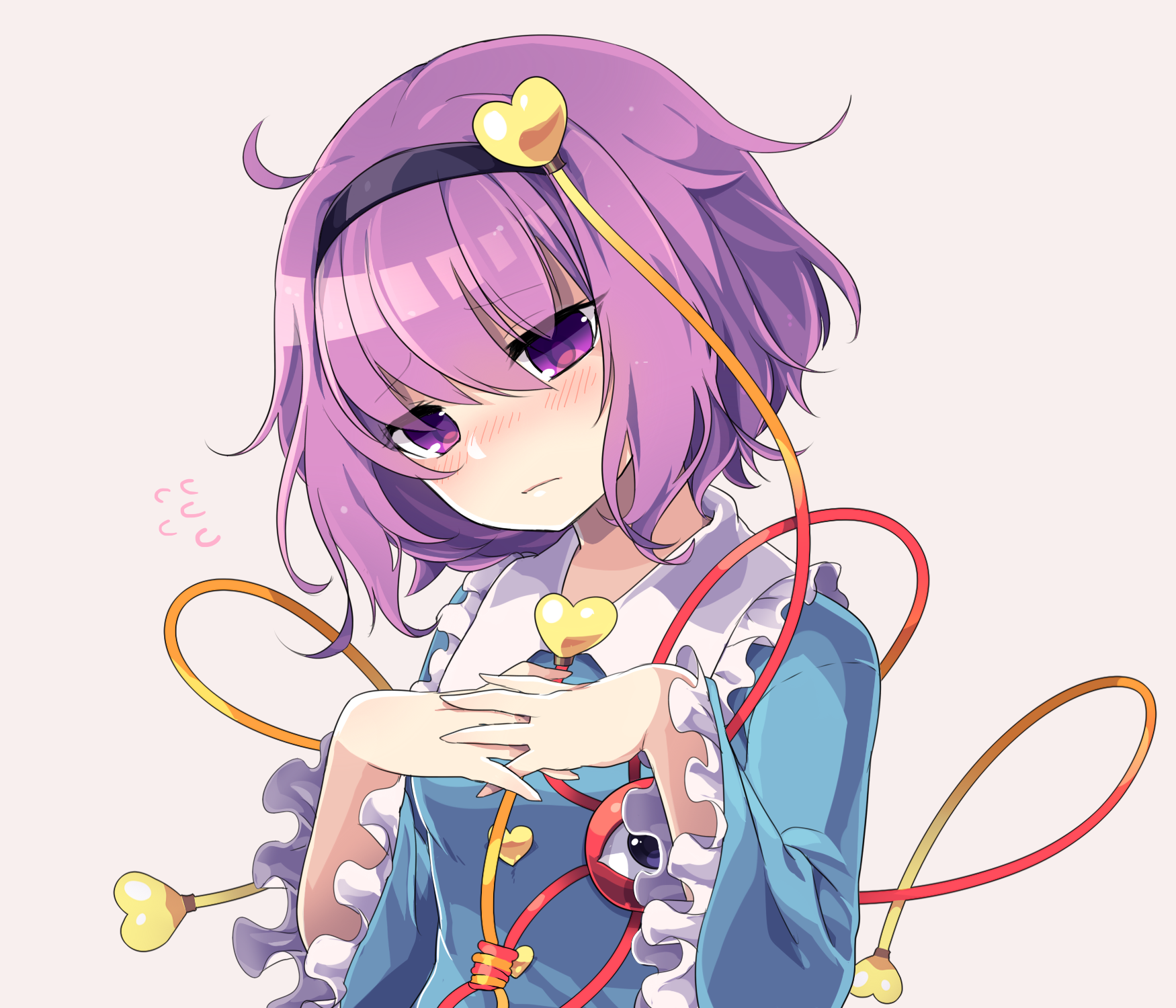 Download Satori Komeiji Anime Touhou Art