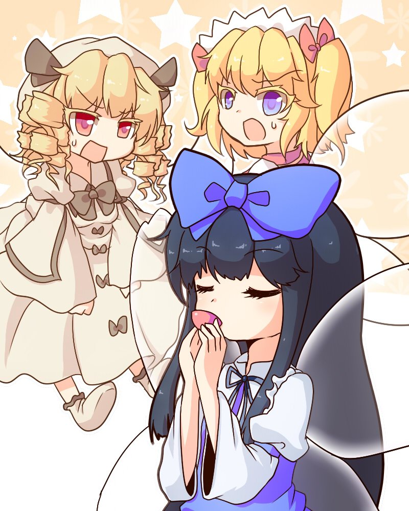 Download Sunny Milk Star Sapphire Luna Child Anime Touhou Art
