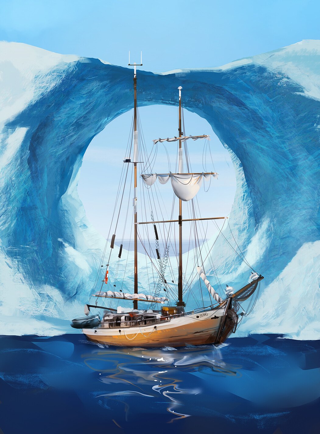 Download Water Fantasy Ship Art