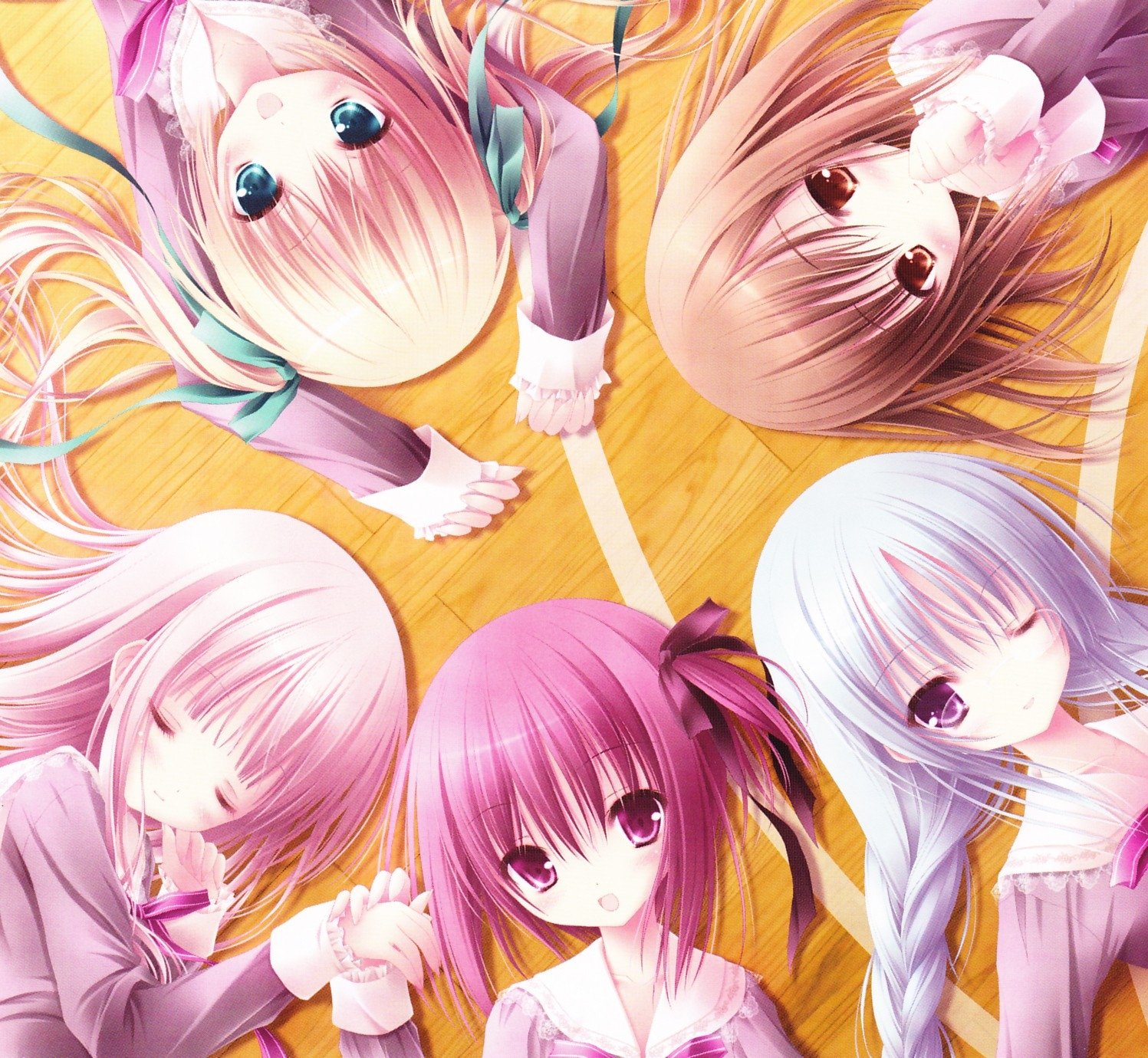 Download Saki Nagatsuka Maho Misawa Tomoka Minato Airi Kashii Hinata Hakamada Anime Ro-Kyu-Bu! Art