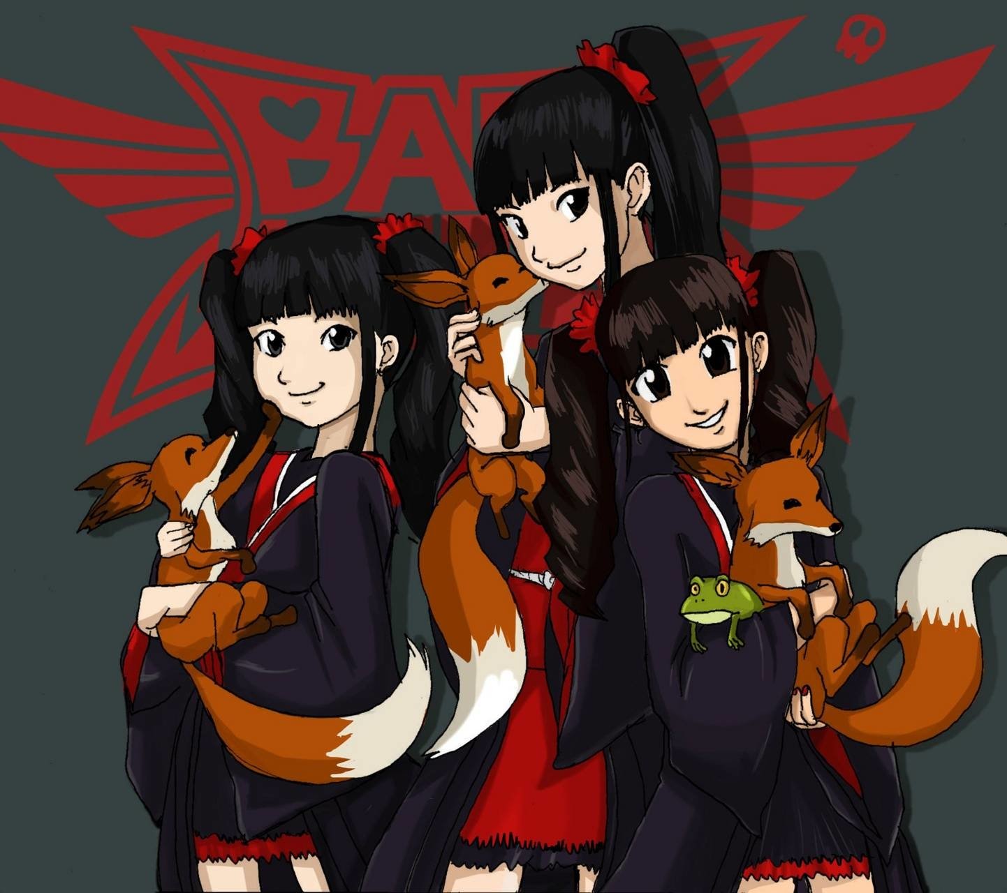 Download Japanese Oriental Heavy Metal Music Babymetal Art