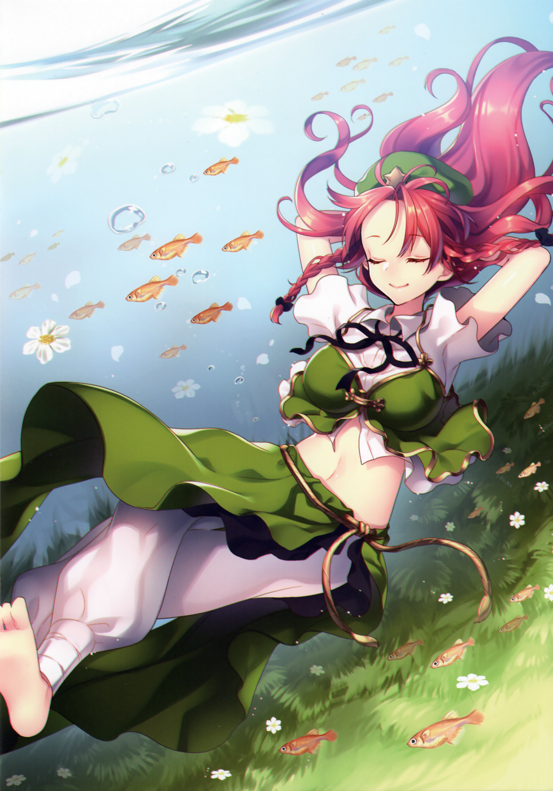 Download Hong Meiling Anime Touhou Art