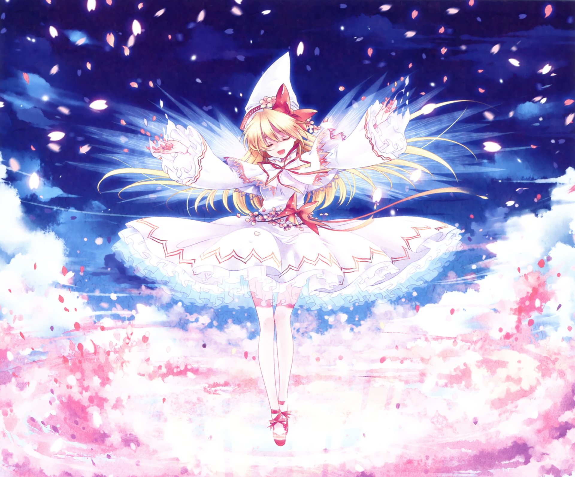 Download Lily White Anime Touhou Art