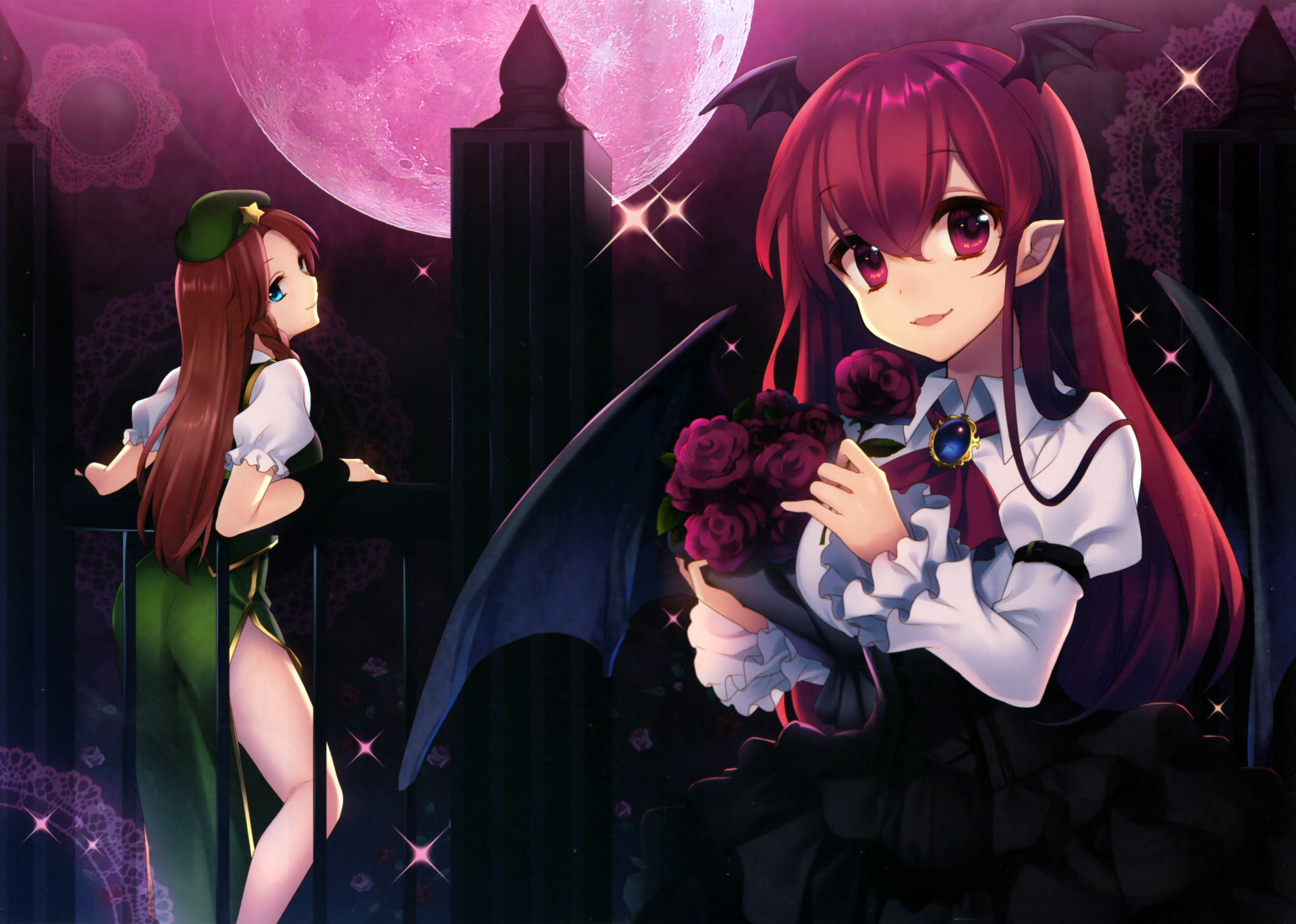 Download Koakuma (Touhou) Hong Meiling Anime Touhou Art