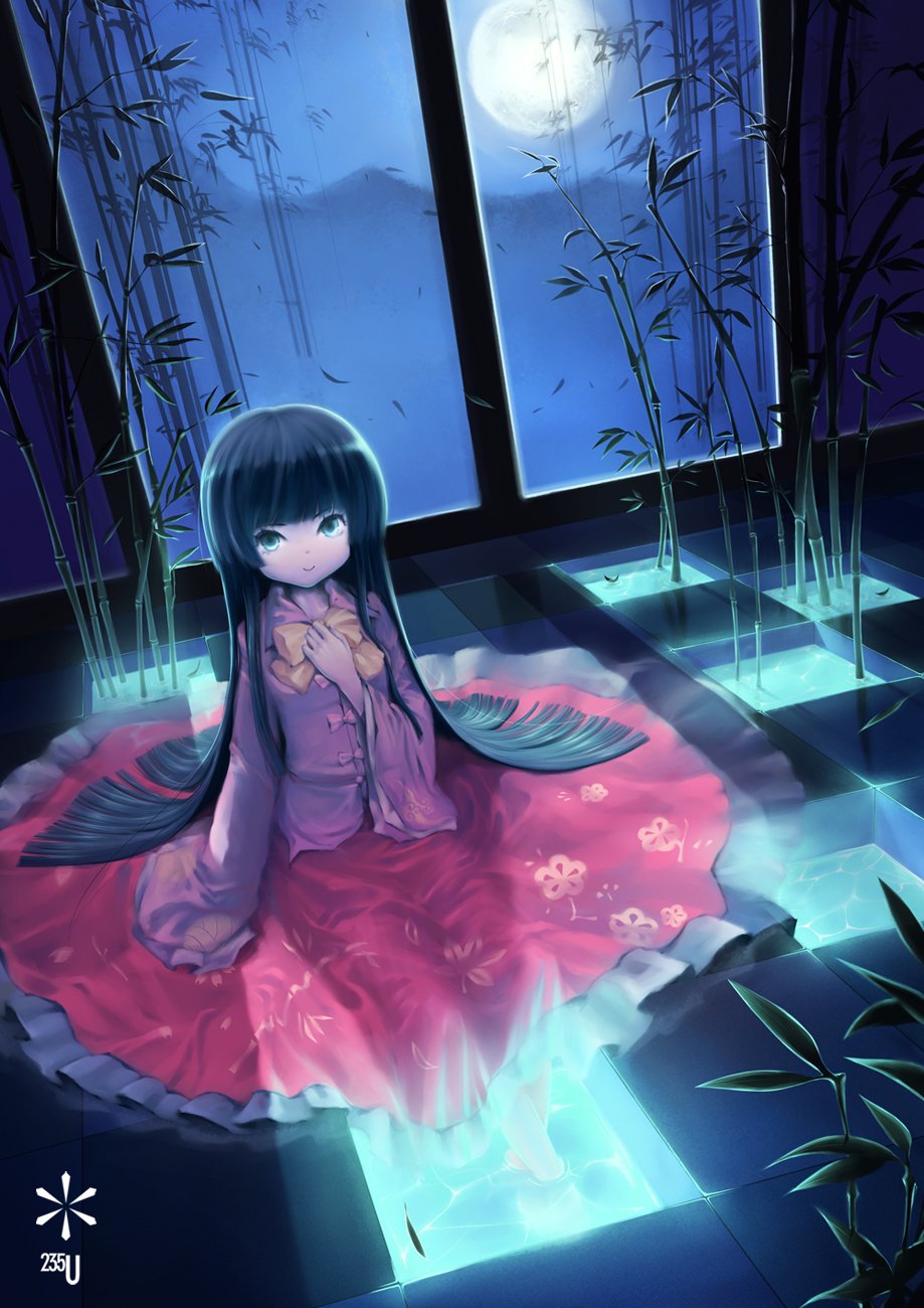 Download Kaguya Houraisan Anime Touhou Art