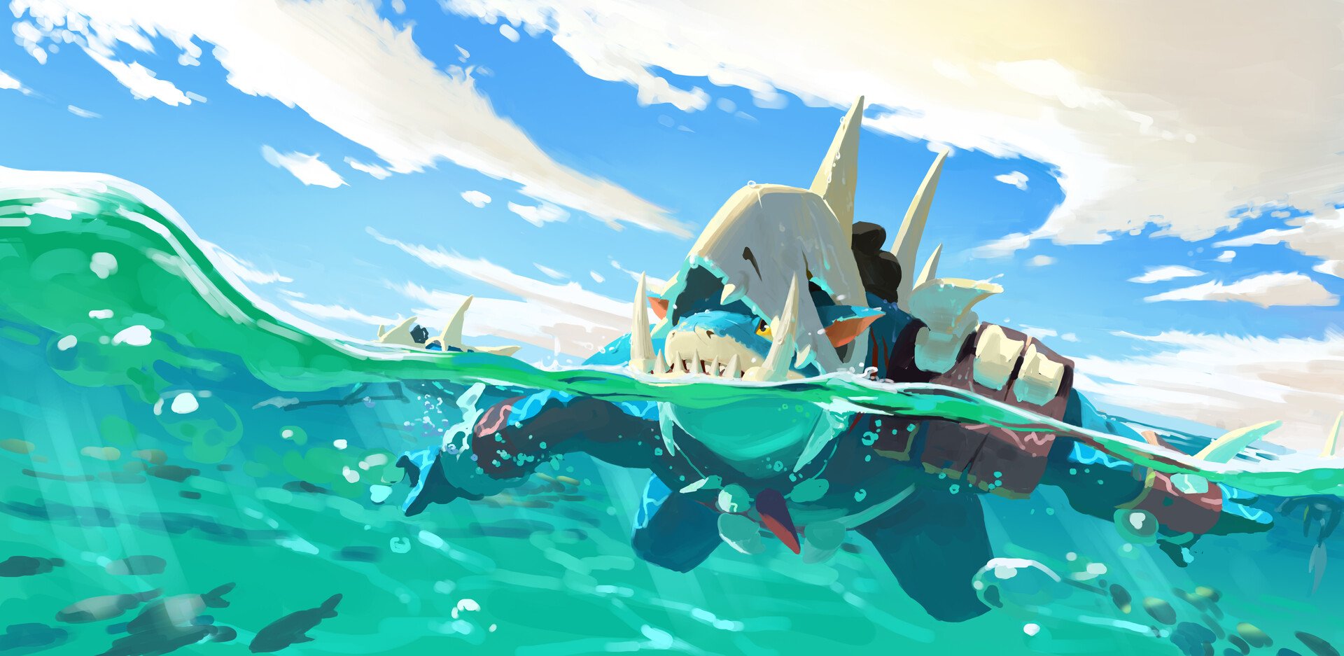 Download Shark Fantasy Creature Art