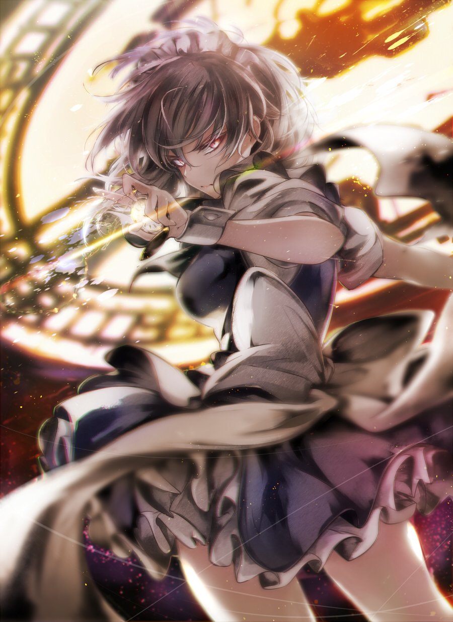 Download Sakuya Izayoi Anime Touhou Art