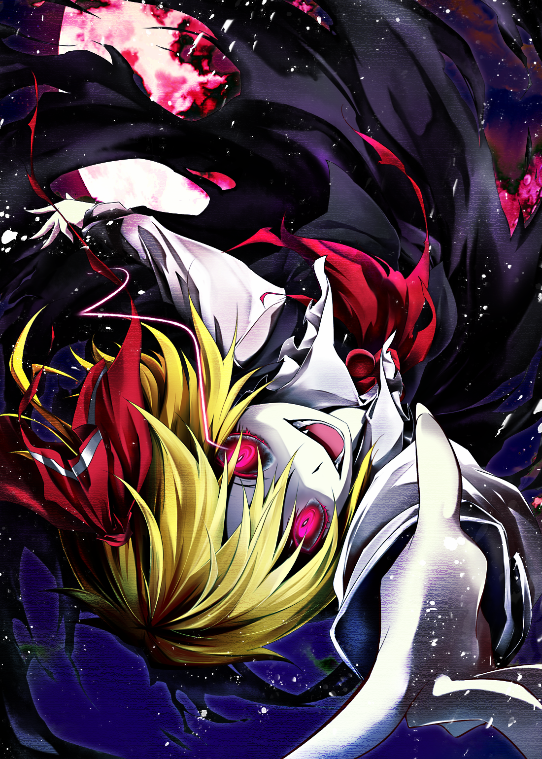 Download Rumia (Touhou) Anime Crossover Art