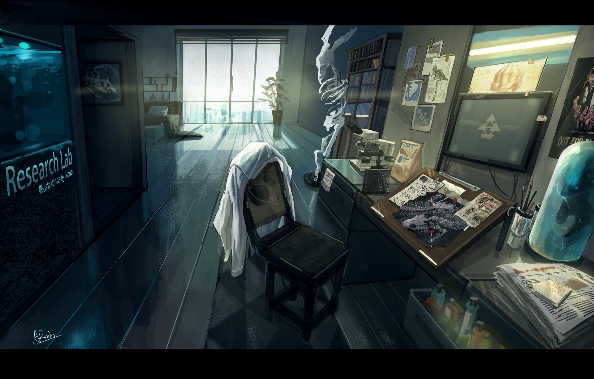 Lab by 猫尾独角兽