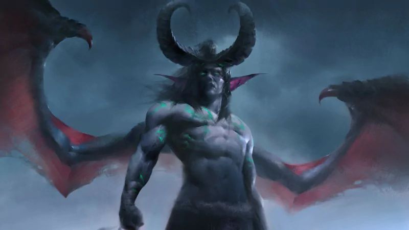 Illidan Stormrage video game World of Warcraft Image