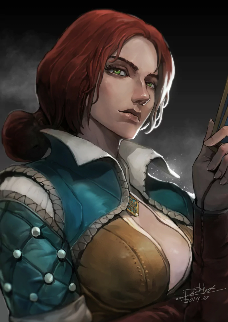 Triss Merigold video game The Witcher 3: Wild Hunt Image
