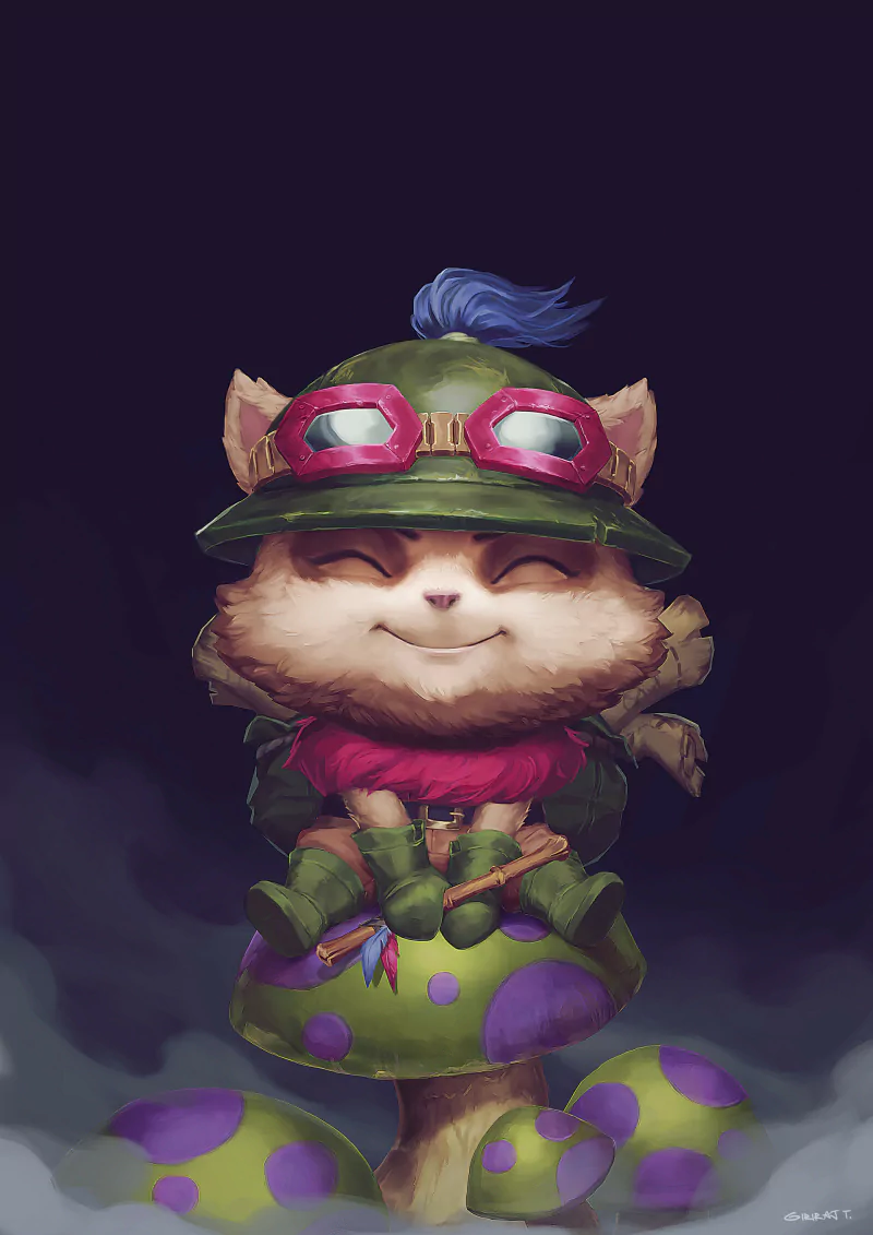 mushroom Teemo (League Of Legends) video game League Of Legends Image