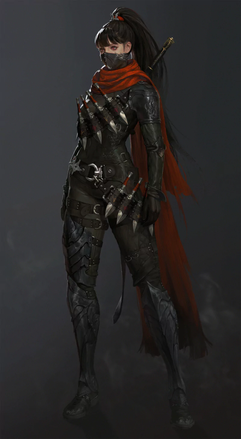 assassin fantasy woman warrior Image