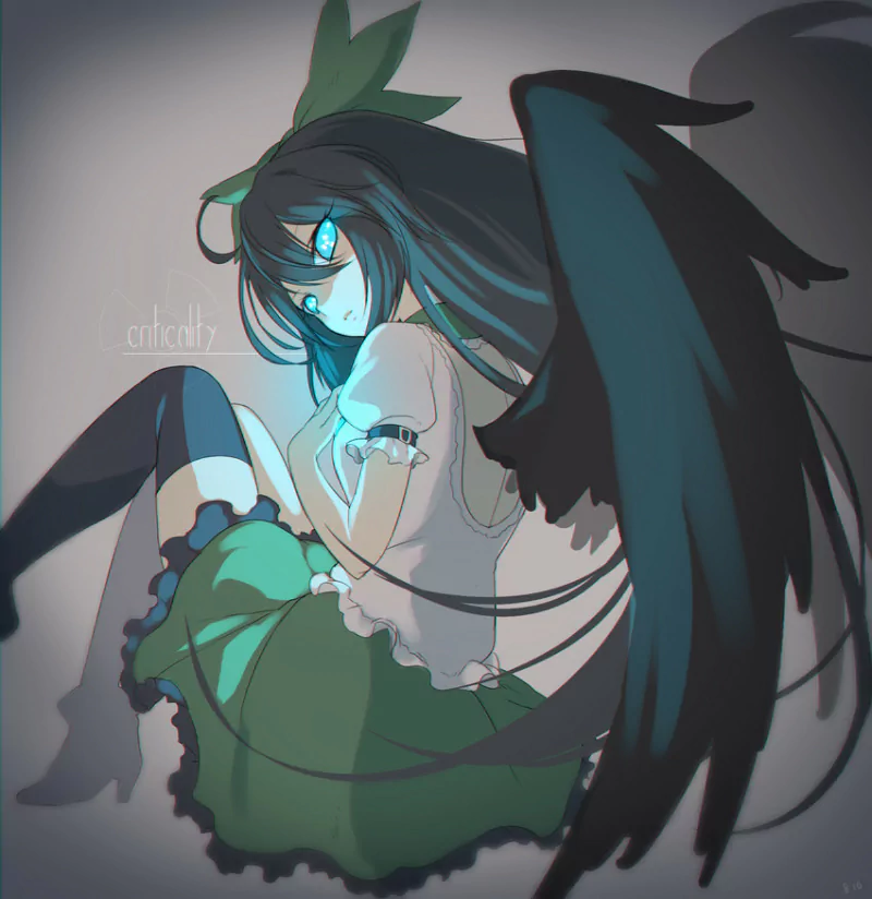 Utsuho Reiuji Anime Touhou Image