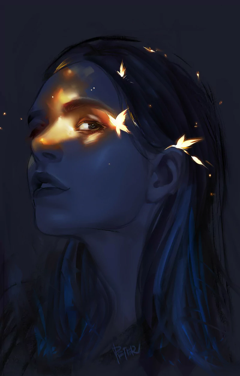 light woman artistic Image