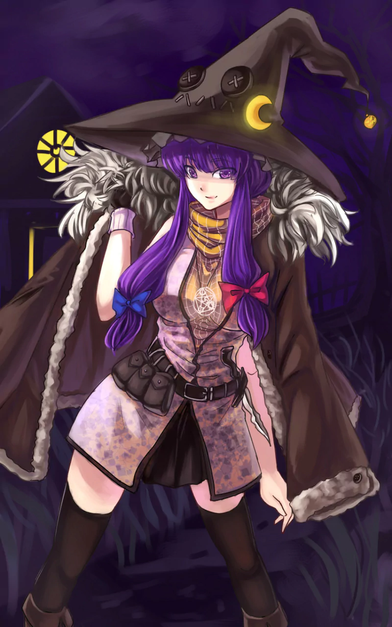 Patchouli Knowledge Anime Touhou Image