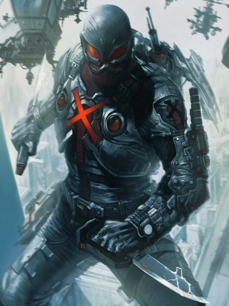 Sci Fi warrior Image