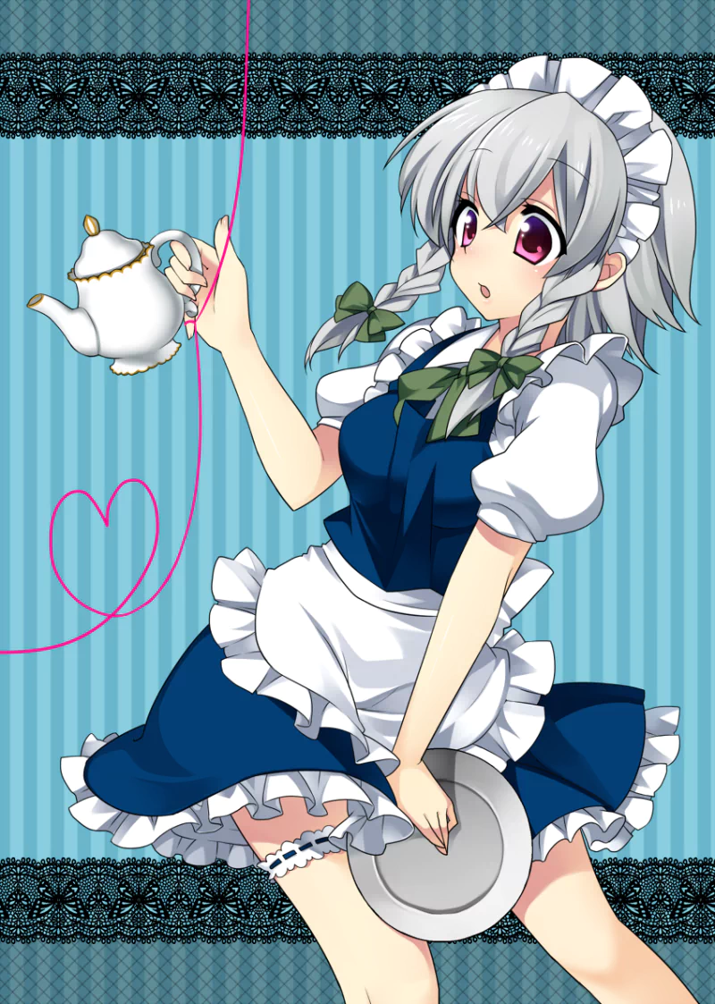 Sakuya Izayoi Anime Touhou Image