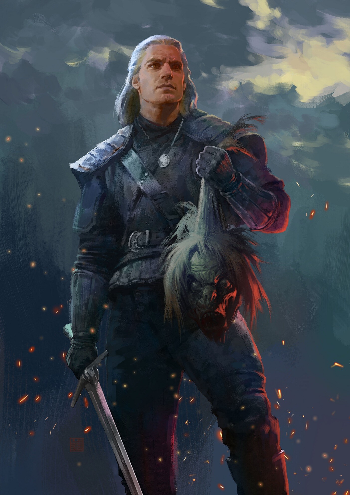 The Witcher Art by miracleon 08