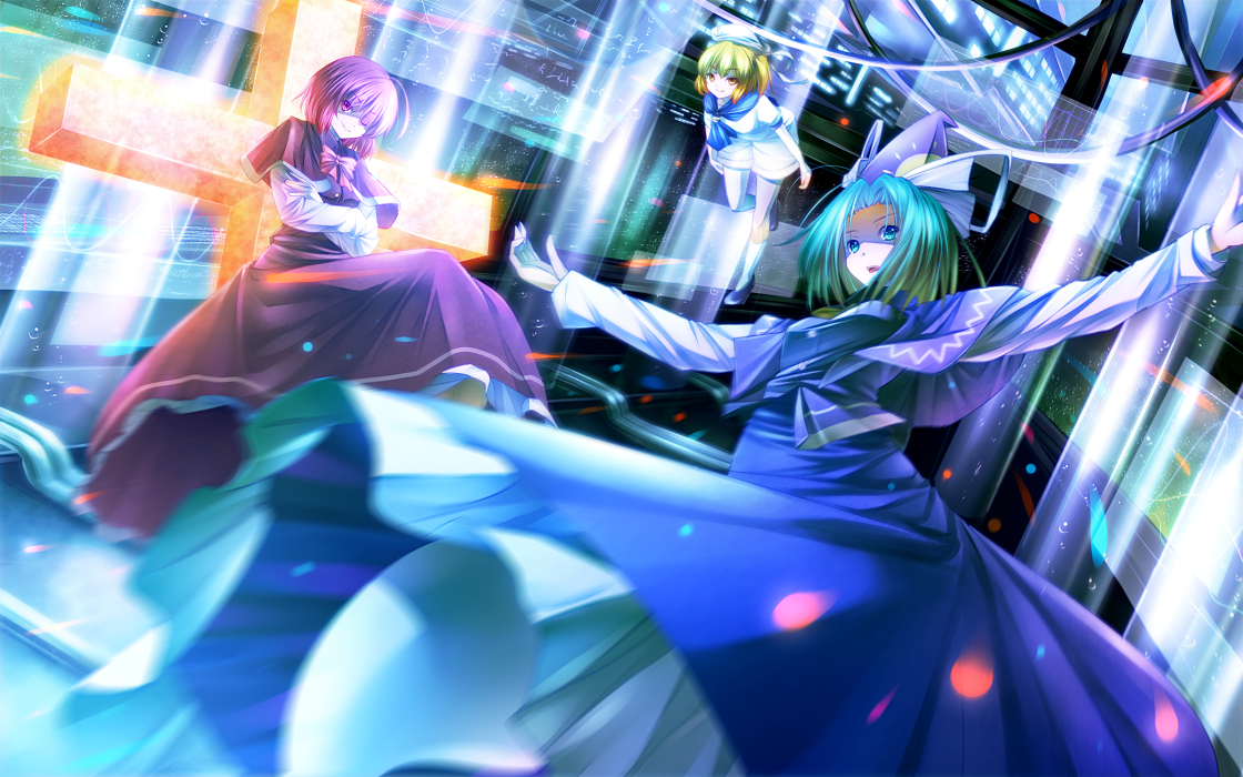 Download Yumemi Okazaki Mima (Touhou) Chiyuri Kitashirakawa Anime Touhou Art