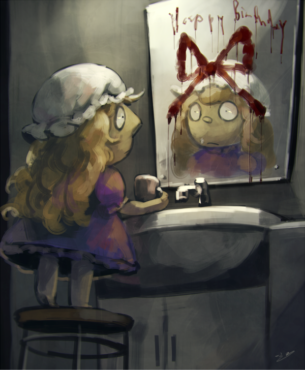 Download Maribel Hearn Anime Touhou Art