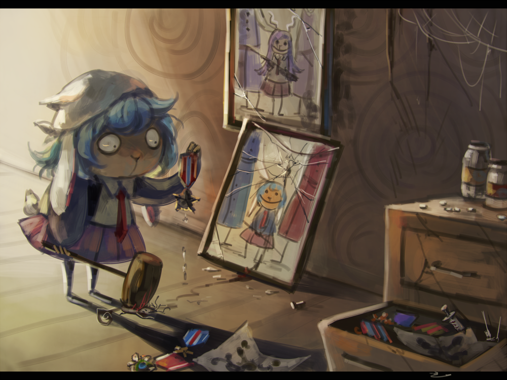 Download Reisen Udongein Inaba Rei'sen (Touhou) Anime Touhou Art