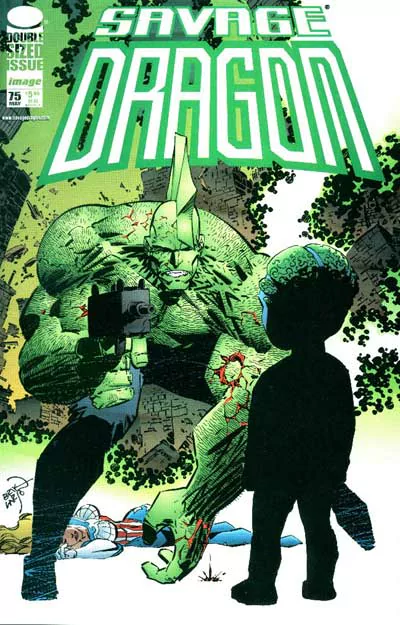 Comic savage dragon Image