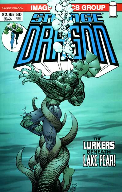 Comic savage dragon Image
